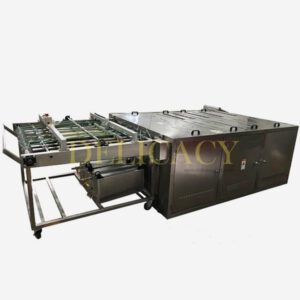 Misprinted tinplate sheet cleaning machine  