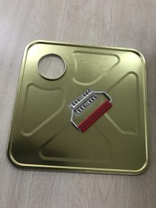 18L square lid