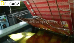 Servo stacking system for metal sheets