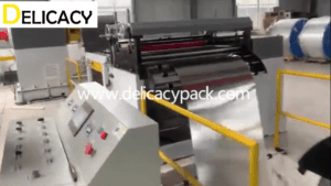 Tinplate coil cutting line