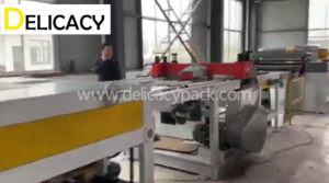 Tinplate coil cutting line